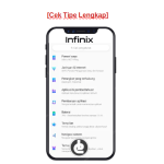 Cara cek tipe Hap Infinix