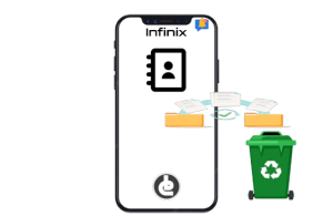 cara hapus kontak di Hp Infinix
