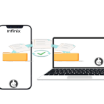 cara trasfer data hp infinix ke laptop