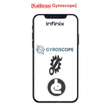 cara kalibrasi Gyroscope infinix