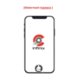 mengganti tulisan infinix di kamera