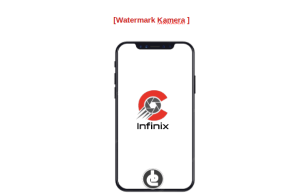 mengganti tulisan infinix di kamera