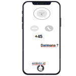 Kode telepon negara 45