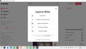 Cara Tiktok di PC