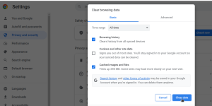 Hapus History Google Chrome