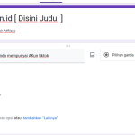 Membuat google form