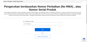 cek garansi asus dengan Imei