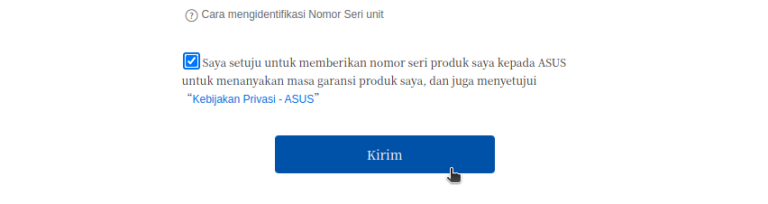 Cara Cek Garansi ASUS semua Produk - Enter In