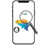 +32 Kode negara
