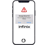 Penyimpanan Default Penuh di HP Infinix