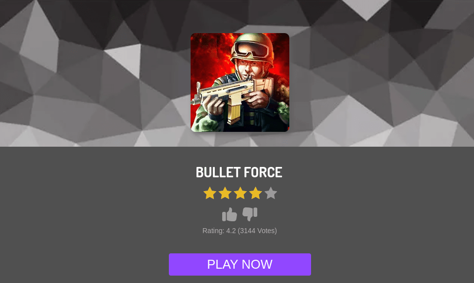 Bullet force SilverGames