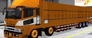 Mod Bussid Truck Fuso Super Great Tribal