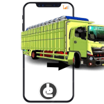 Mod Tronton Truck Hino Full Muat Beras Bulog