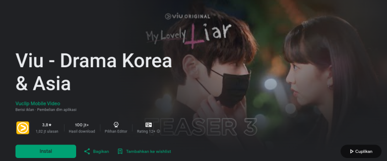 10 Aplikasi Nonton Drakor Gratis Tonton Drama Korea dengan Subtitle