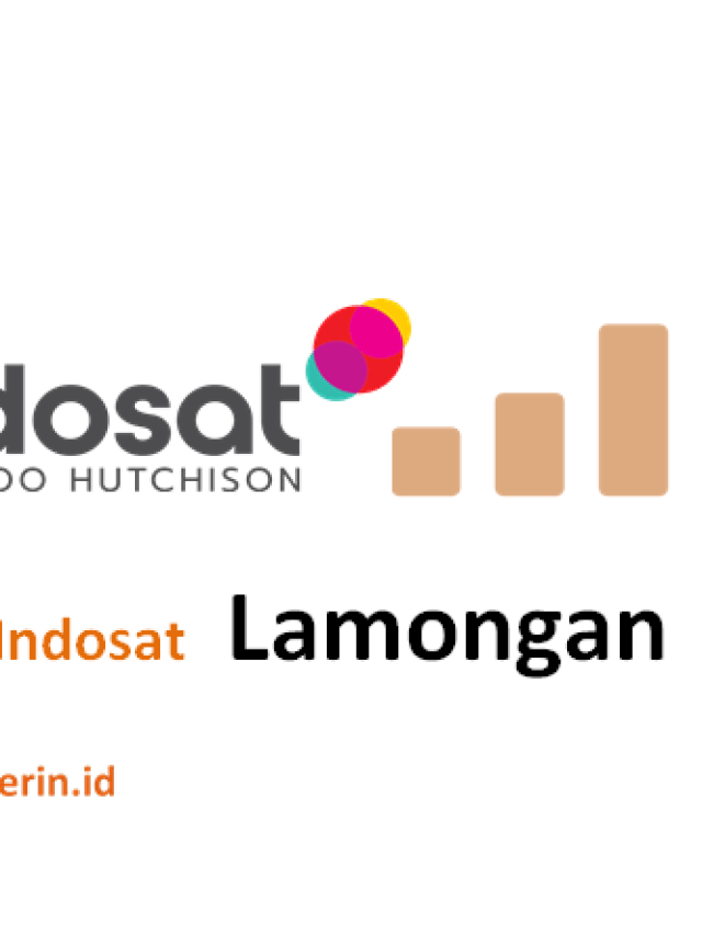 Gerai Indosat yang ada di lamongan