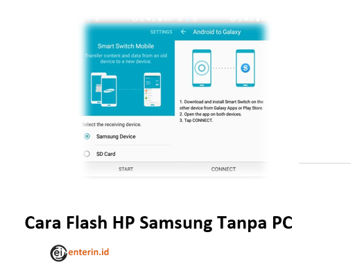 Cara Flash HP Samsung Tanpa PC