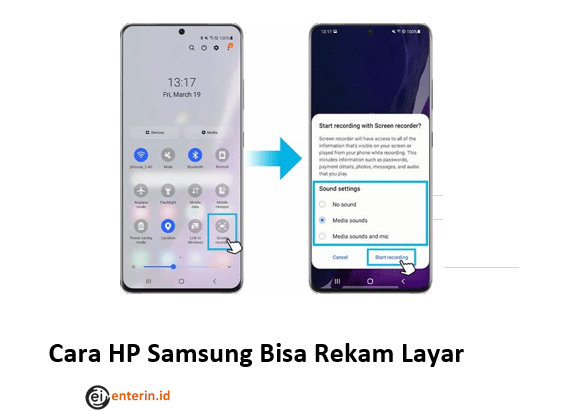 Cara HP Samsung Bisa Rekam Layar