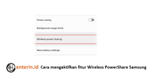 Cara mengaktifkan fitur Wireless PowerShare Samsung