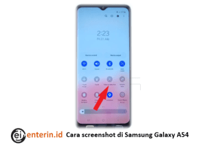 Cara screenshot di Samsung Galaxy A54