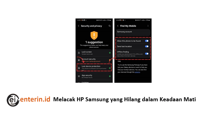 Melacak HP Samsung yang Hilang dalam Keadaan Mati