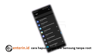 cara hapus bloatware Samsung tanpa root